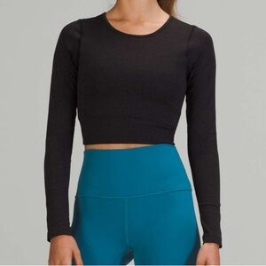 Lululemon Ebb to Street Long Sleeve Black